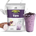 Fusion Select 2.2lb Taro Milk Tea Powder - Instant 3-in-1 Drink Mix with Cream & Sugar for Hot or Cold Blends or Frappes