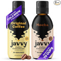Javvy Coffee Concentrate - Cold Brew Coffee, Perfect for Hot or Iced Instant Coffees, Hot Drinks, Cold Brew Concentrate - Original & Mocha
