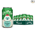 OLIPOP Prebiotic Soda Pop, Ginger Ale, Pantry Pack Packed with Prebiotics, Fiber, and Botanicals, Gluten Free, Vegan, GMO Free, 12oz (12-Cans)