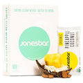JONESBAR (Pineapple and Coconut, 12 Count (Pack of 1)), USDA Organic Fruit & Nut Bar, Non-GMO, Kosher, Vegan, Gluten Free, Simple Snack Bar