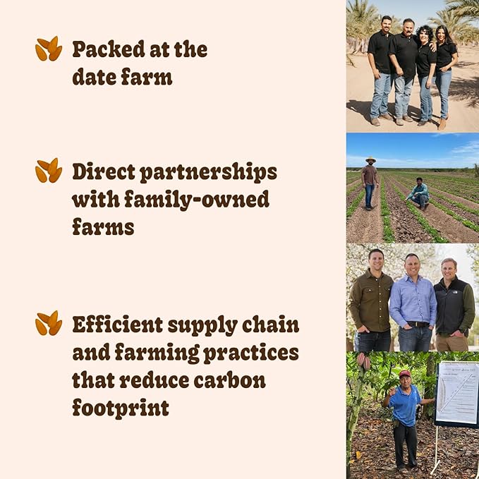 Realsy Almond Butter Filled Medjool Dates, Organic Dates with No Sugar Added, Gluten-Free, Vegan, Good Source of Fiber, Low Glycemic Index, All Natural Healthy Snack, (10 Pack)