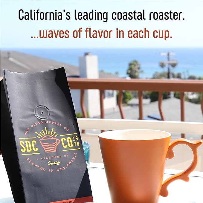 San Diego Coffee Costa Rican, Medium Roast, Whole Bean Coffee, 5-Pound Bag Café en grano tostado
