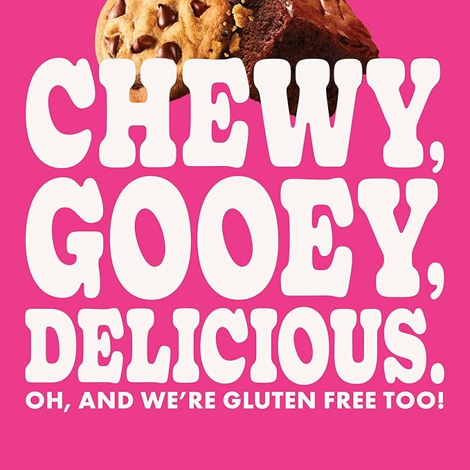 Pure Protein Bars, High Protein, Nutritious Snacks to Support Energy, Low Sugar, Gluten Free, Brookie, 1.76oz, Pack of 4