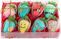 RomanticBaking 50PCS 8x5x2 Inch Full Clear Cookies Boxes Strawberry Boxes Bakery Boxes Cakesickle boxes Chocolate Truffle Boxestreat boxes