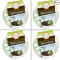 4 Pack Krunchy Melts Original Meringue Cookies | Mint Chocolate Chip Flavor 4-Pack | Only 90 Calories Per Serving | Low Fat, Gluten Free, Dairy Free (4 Oz)