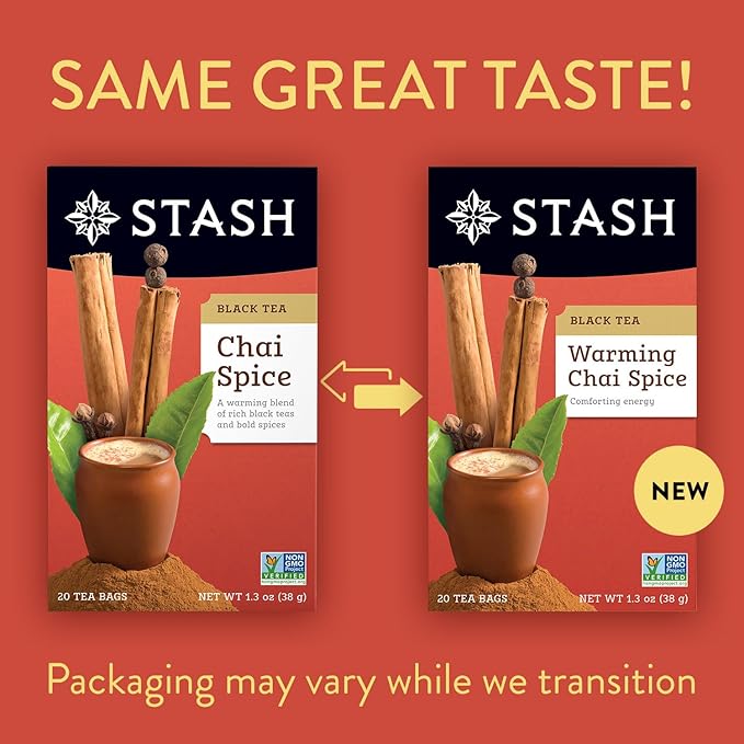 STASH Black Tea Variety Pack – Caffeinated, 6 Boxes of 18-20 Tea Bags Each – Orange Spice, Peach, Double Bergamot Earl Grey, Chai Spice, Super Irish Breakfast & Breakfast in Paris