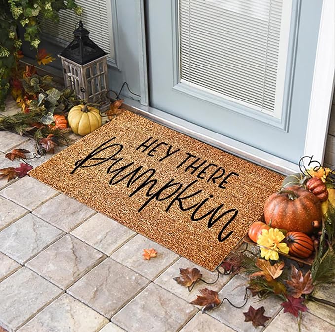 Fall Stencils for Door Mats 27”x14” Fall Doormat Stencils Pumpkin Stencil Templates for Doormat Wood Signs DIY Crafts Decor