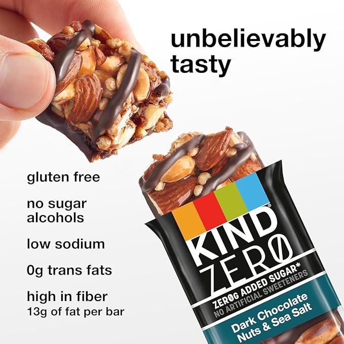 KIND Protein MAX and ZEROg Added Sugar Bundle Pack, High Protein Bars, Keto Snacks, (6) Protein MAX (6) Zero Added Sugar Bars, 4 Flavors, 12 Count Pack