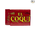 El Coquí Dark Roast Espresso Ground Coffee, Rich, Ground Coffee, Bulk Coffee, Authentic Puerto Rican Style Coffee, Vacuum Sealed, Ground Espresso Beans, 6 oz (12 pack)