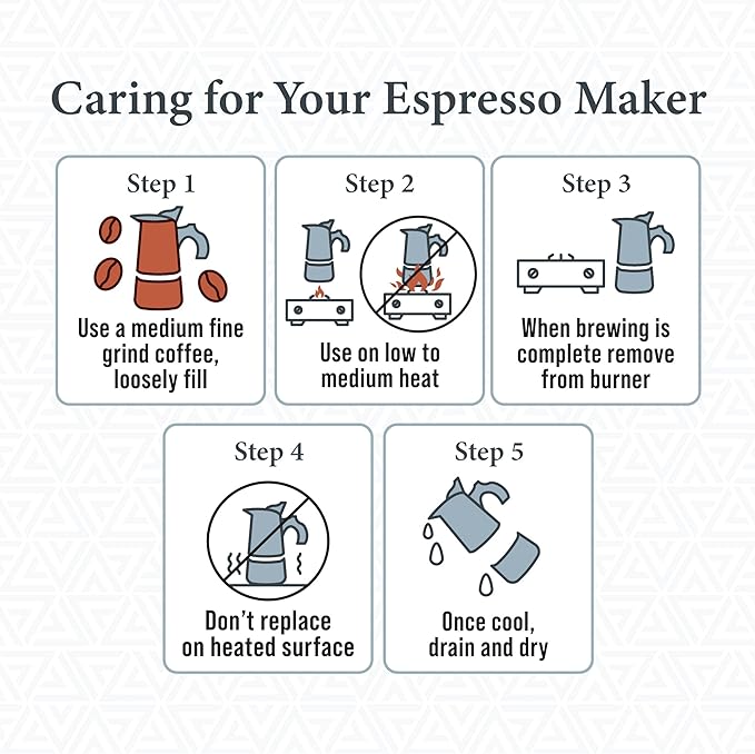 London Sip Glass and Stainless Steel Stovetop Espresso Maker Moka Pot Italian Coffee Percolator, Matte Black, Large (15.2 oz)