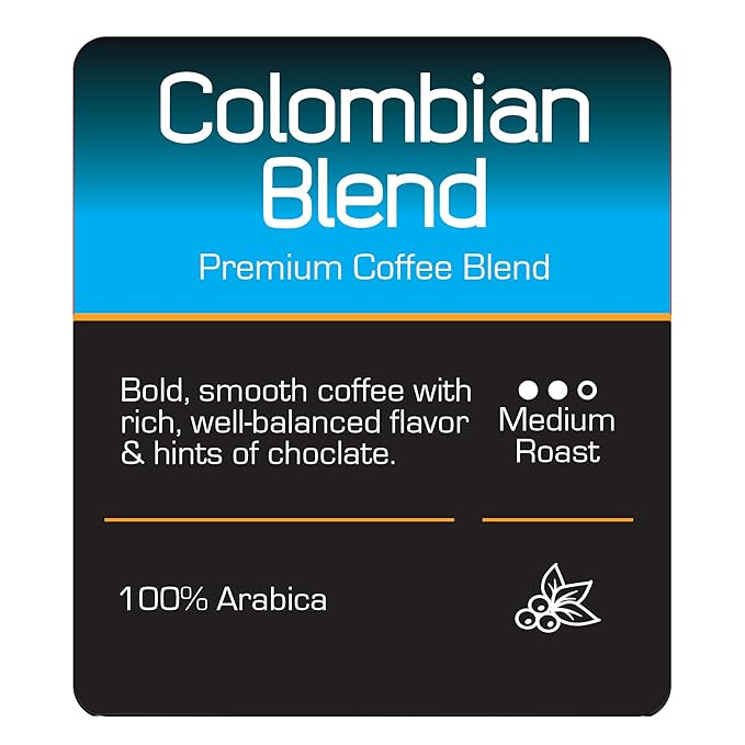 Roast Ridge Single Serve Coffee Pods for Keurig K-Cup Brewers, Colombian Blend, Medium Roast, 60 Count