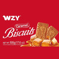 WZY Gourmet Caramelized Biscuit Biscotti Cookies Vegan Non-GMO Project Verified 17.6 OZ (500g) Perfect Crunch for Coffee Tea Snacking & Desserts Crunchy Buttery & Delicious (17.6 OZ (500g))