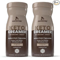 Rapid Fire Keto Creamer, Coffee Creamer with Grass Fed Butter, MCT Oil, Himalayan Pink Salt, Delicious Original Flavor, Energy Support, 2 Pack, 40 Servings