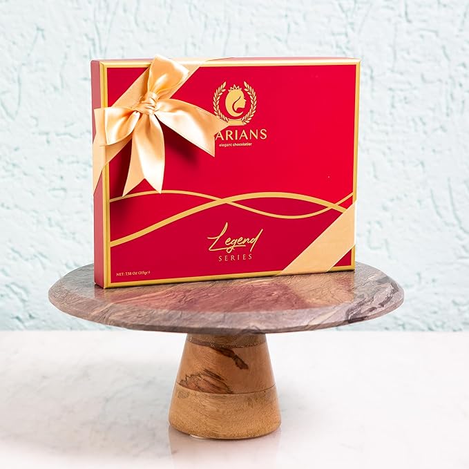 CARIANS Chocolatier Assorted Gourmet Chocolate Gift Box, Dark, Milk, White Chocolates Truffles, Treats for Thank you, Anniversary, Christmas, Thanksgiving