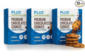 Plus Nutritional Cookies – Premium Chocolate Chip | 24 Vitamins & Minerals, 10g Protein, 2g Fiber | Soft-Baked Complete Nutrition Cookie for Adults | Meal Replacement Snack | 12 Servings (24 Cookies)