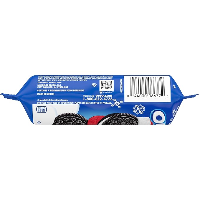 OREO Chocolate Sandwich Cookies, Holiday Cookies, 4 oz Stocking Stuffer Pack