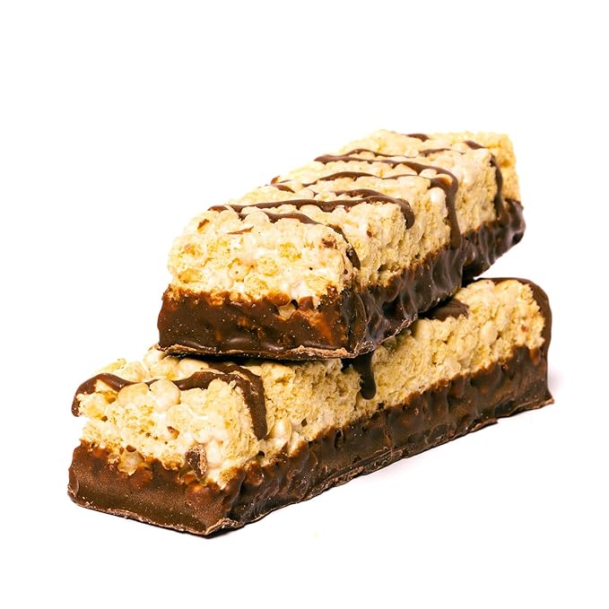 Wonderslim High Fiber Protein Bars, Fluffy S'more Crisp | 15g Protein, 8g Fiber | Low Sugar, Low Carb | Healthy Indulgence | Satisfying, Supports Energy & On-the-Go Convenience, 7 Pack