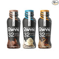 OWYN Pro Elite Protein Shake Variety Pack, 32g Protein, 0g Sugar, High Protein, Dairy Free, Gluten Free, Plant Based Protein Shake, 12 Count