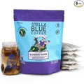 STELLA BLUE Fresh Cold Brew Coffee | Blueberry Muffin | 100% Arabica Medium Roast | Notes of Blueberry Cinnamon and Brown Sugar | Cold Brew Packets | Makes 24 Pods | 6 Easy Cold Brew Pouches