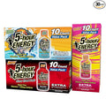 5-Hour Energy Extra Strength Shots Variety Pack, 30 Count (1.93 fl oz) - Extra Strength Berry, Tidal Twist, Strawberry Banana Flavors