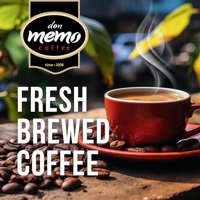 Don Memo Honduras Single-Origin Dark Roast Coffee Beans – Low Acid, Shade-Grown Arabica (Whole Bean, 12 oz) – Sustainably Farmed