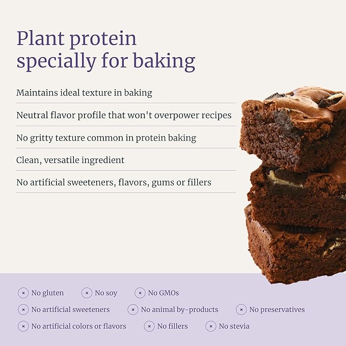 Nuzest Bethany’s Pantry Plant Protein Bake Powder Flour Substitute for Baking 8.8 oz / 250 g