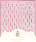 Cake Decorating Stencil for Tall Buttercream Cake, Royal Icing, Ganache, Paint, Airbrush (ARRO)