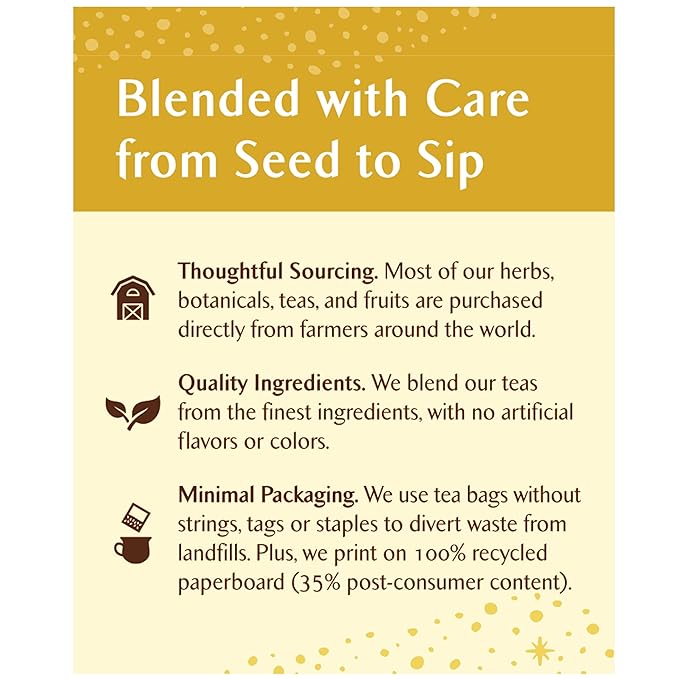 Celestial Seasonings Sleepytime Herbal Tea, Honey, Caffeine Free Sleep Tea, 20 Tea Bags Per Box (Pack of 6)