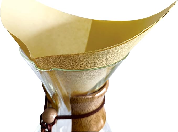 AGOGO Pour Over Coffee Maker Set Glass Coffee Maker with 50pcs Filter Paper -for Home, Office, Camping, Cafes - Easy Clean Coffee Dripper Set (Rag&Brush Included) (8 Cup/28 oz)