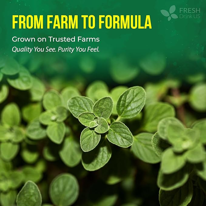 FRESHDRINKUS, Premium Oregano Oil Softgels | 330 Count | Blend of 300mg Oregano Oil (Origanum minutiflorum) + 200mg Black Seed (Nigella Sativa) – Plant-Based Source of Natural Antioxidants.