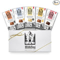 Milkboy Swiss Chocolates Gourmet Chocolate Bars - Handmade Milk and White Chocolates Bar - Premium Quality, Kosher, GMO-Free - 5 Pack Mixed Variety Gift Box