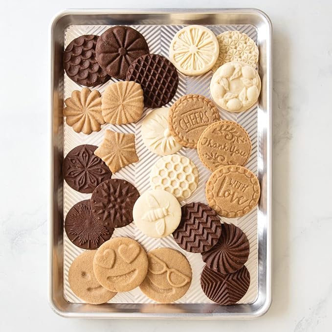 Nordic Ware 01250 Honeybee Cast Cookie Stamps