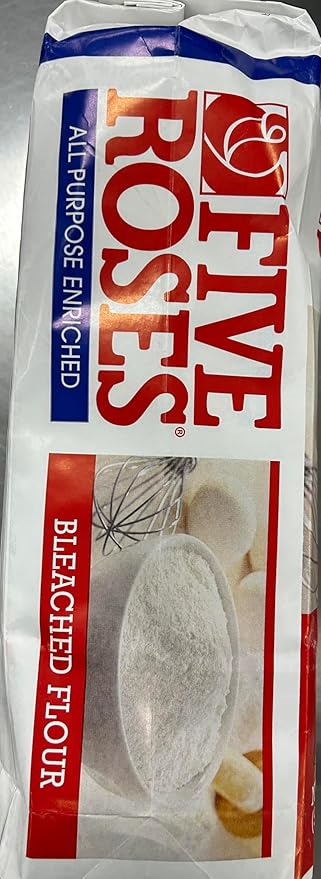 Five Roses All-Purpose Flour – 22 lb (10 kg) – Premium Canadian Wheat – Enriched, Pre-Sifted White Flour for Baking & Cooking
