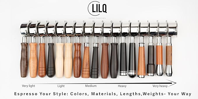 LILQ 58mm Bottomless Naked 2 Ears Portafilter Compatible with Gaggia Machines– Includes 18–20g Basket (Barcino Fusion, 58mm For Gaggia)