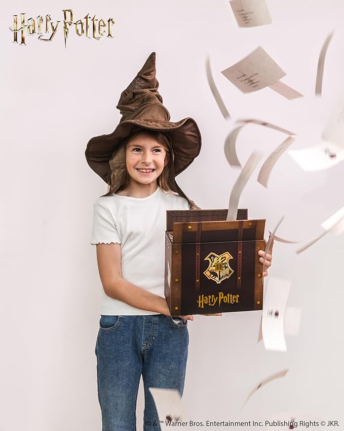 Harry Potter Acceptance Letter Explosion Box by Send A Cake – Ready to Gift, No Assembly Needed – Includes 8 Chocolate Brownies – Magical Birthday & Celebration Gift for Women, Men, Adults, Kids