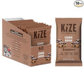 KiZE Energy Bars - Cookie Dough - Gluten Free, Dairy Free, Non-GMO, and High Protein Meal Replacement Energy Bars, Clean and Simple Food Ingredients - 10g High Protein Snacks, (10 Count)