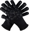 Grill Armor Oven Gloves 932°F Extreme Heat & Cut Resistant Oven Mitts with Fingers for BBQ, Cooking, Grilling, Baking – Accessory for Smoker, Cast Iron, Fire Pit, Camping, Fireplace and More