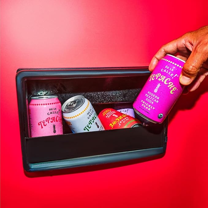 De La Calle Tepache - Mixta Variety Pack - Modern Mexican Soda - Craft Fermented Pineapple Sparkling Beverage - Certified Organic, Antioxidant Rich, Non-Alcoholic, Healthy Soda, Low Sugar, Low Calorie, Non-GMO