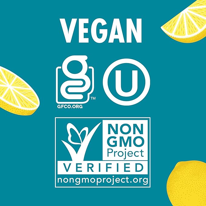 Lemonati Lemonade Sparkling Original Lemonade, No Artificial Sweeteners or Flavors, Gluten-Free, Kosher, Non-GMO, Vegan, 12 Fl Oz Slim Cans, Pack Of 24