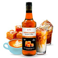RIO Salted Caramel Coffee Syrup, Perfect for Hot or Iced Drinks & Desserts, Sweet & Salty Flavoring Sweetened with Pure Cane Sugar, Barista-Grade Flavor Syrups for Coffee Drinks at Home & Work - 700ml