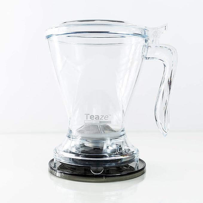 Tea Infuser for Loose Leaf Tea, Round, Clear