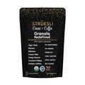 Struesli Cacao + Coffee Organic Granola, Grain & Gluten Free, Healthy Snacks with Cacao, Coffee, Tiger Nuts, Pecans, Walnuts, Hemp Hearts & Coconut Flakes, Plant Based, Keto & Paleo Friendly, 9 Oz