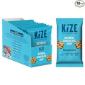 KiZE Energy Bars - Oatmeal Chocolate Chip - Gluten Free, Dairy Free, Non-GMO, and High Protein Meal Replacement Energy Bars, Clean and Simple Food Ingredients - 7g High Protein Snacks, (10 Count)