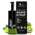 Cook by Color: Me, Myself & Lime, Flavored Organic Agave Syrup Liquid Sweetener, Light Agave Nectar for Cocktails, Teas, Coffee, Smoothies & Cooking, Vegan, Low Carb, 350 ml Bottle, 11.8 fl oz