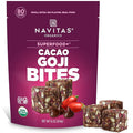 Navitas Organics Superfood Power Snacks, Cacao Goji, 16 oz. Bag, 23 Servings - Organic, Non-GMO, Gluten-Free