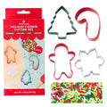 Sweets Indeed Frosting Kit plus Sprinkles Frosting Tubes nozzles 11.71 ounces Perfect for baking and cookie decoarting (Holiday Cookie Cutter Set)