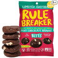 Rule Breaker Vegan & Gluten-Free Cookies | Mint Chocolate Brownie Bites |Plant-Based, Dairy, Nut, Soy, Allergen Free, Kosher | Soft-Baked School Snacks for Kids and Adults (Pack of 3)