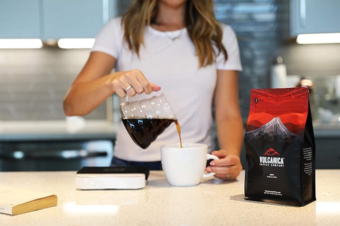 Costa Rica Peaberry Coffee, Ground, Medium Roast, Fresh Roasted, 16-ounce