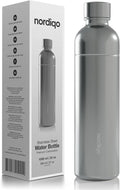 Stainless Steel Carbonating Bottle 33 oz | Compatible with Aarke Carbonator 3, Sodastream (Excl. model Aqua Fizz + Jet) & many others | Dishwasher Safe | No Expiration Date