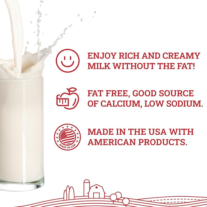 Hoosier Hill Farm Instant Nonfat Dry Milk Powder, 1LB (Pack of 1)